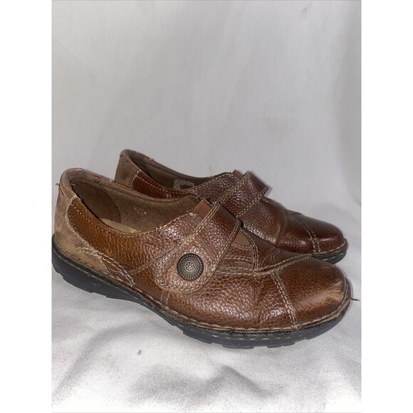 Earth Origins Evelyn Shoes Women Leather mary jane 7.5 Loafers cottage lagen - Picture 1 of 12